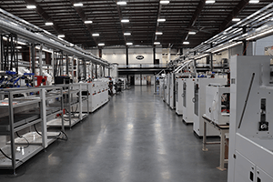 PVA Production Floor at Global Headquarters in Upstate New York