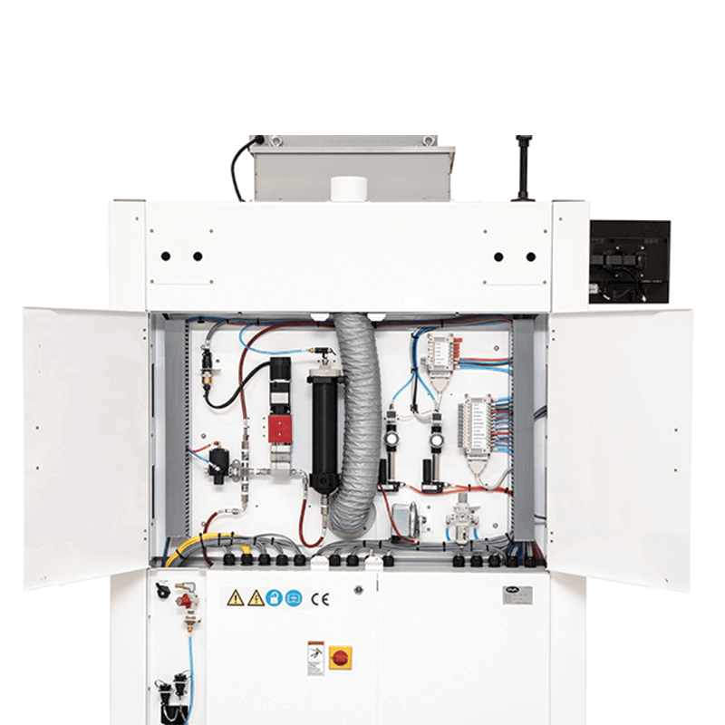 Open Back of the Delta Bond Optical Bonding Series on white background