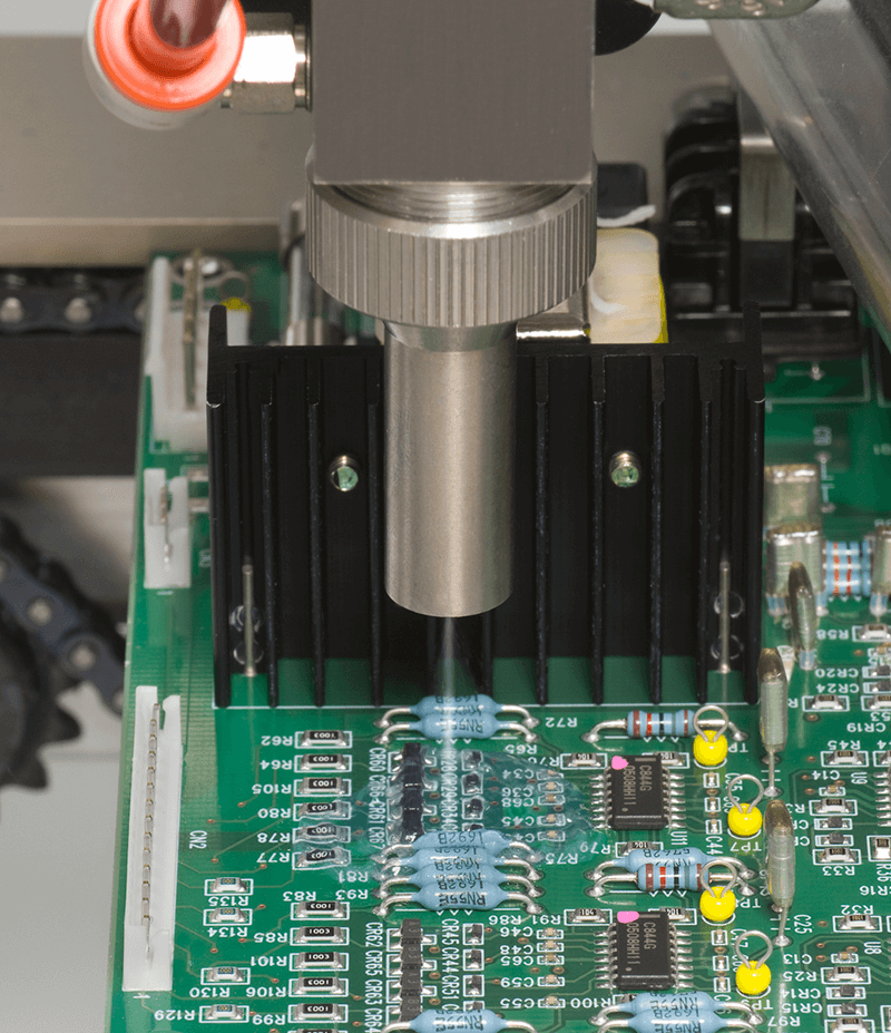 FCS300-ES Front Closing Spray Valve Application Shot